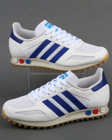 adidas la trainer blau weiß|adidas LA Trainer Shoes .